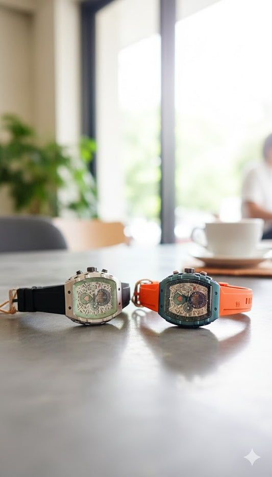 Luxury Men’s Skeleton Watch