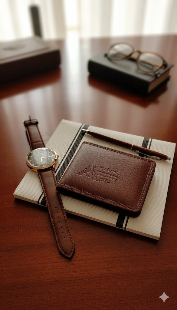 Classic Men’s Leather Watch