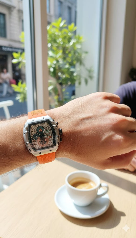 Luxury Men’s Skeleton Watch