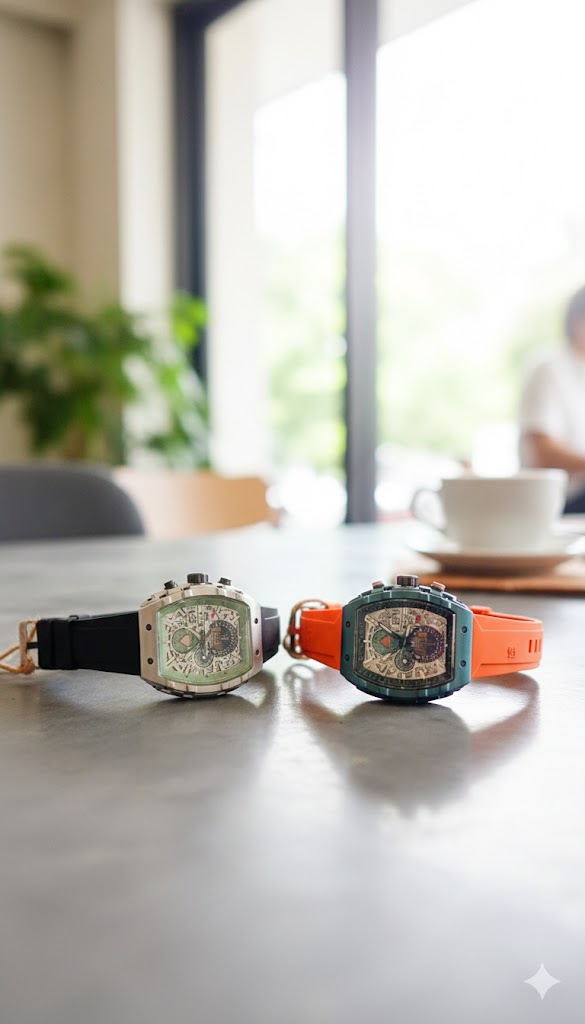 Luxury Men’s Skeleton Watch