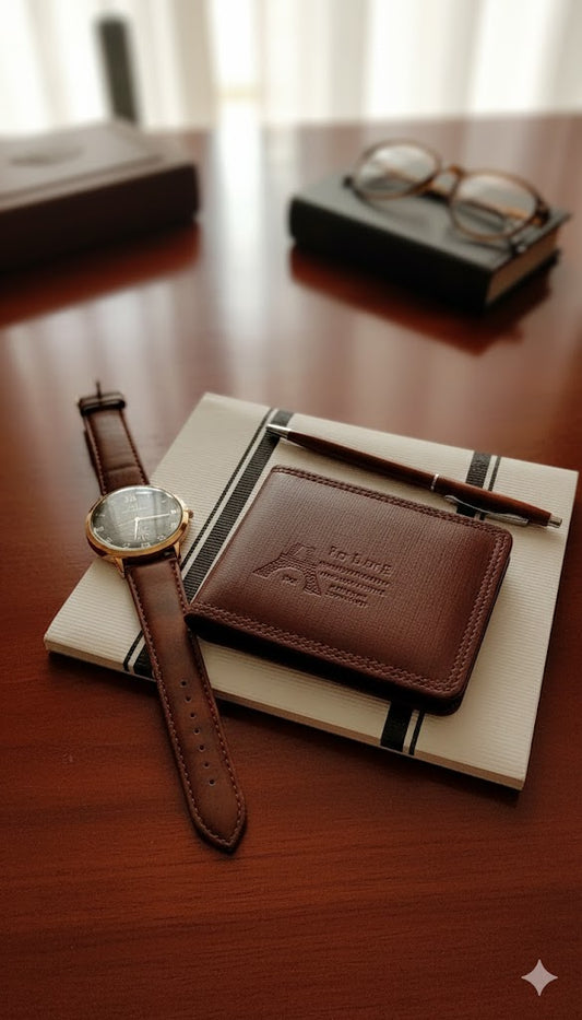 Classic Men’s Leather Watch